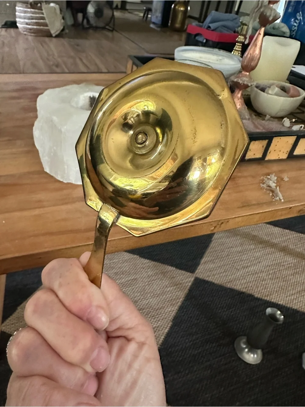Brass Chamberstick candle holder